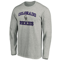 Colorado Rockies Team Heart & Soul Long Sleeve T-Shirt Sale