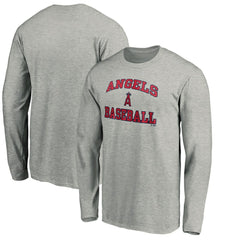 Los Angeles Angels Team Heart & Soul Long Sleeve T-Shirt Sale