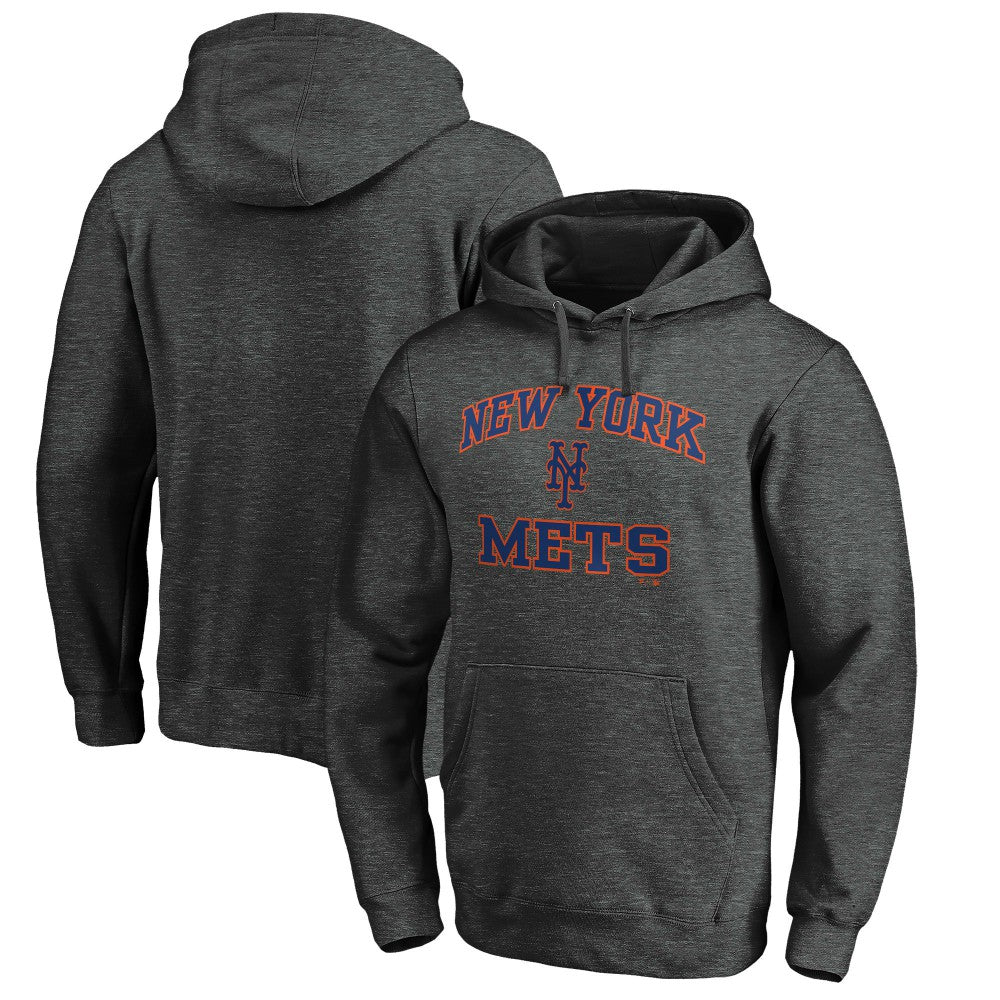 New York Mets Fanatics MTO Label Heart & Soul Pullover Hoodie Outlet