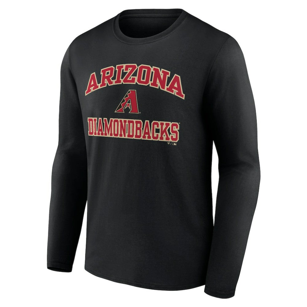 Men's Black Arizona Diamondbacks Team Heart & Soul Long Sleeve T-Shirt Discount