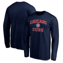 Men's Navy Chicago Cubs Team Heart & Soul Long Sleeve T-Shirt Near Me