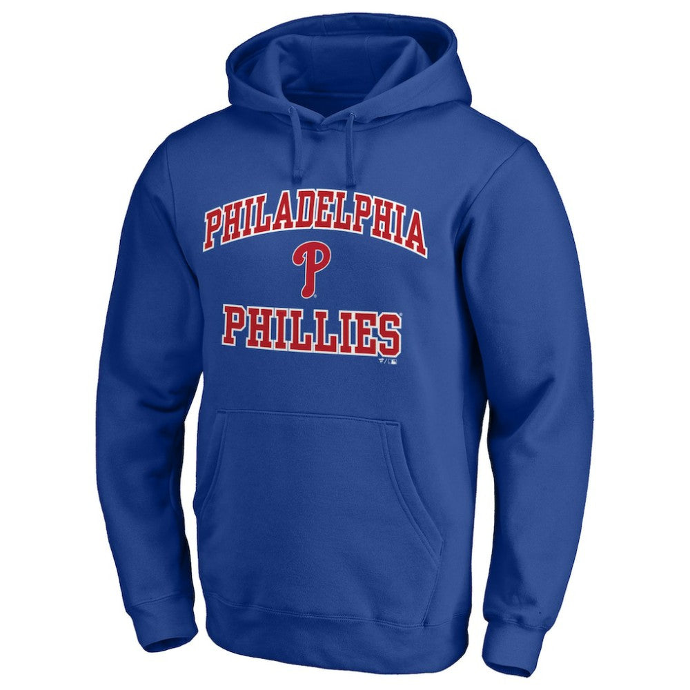 Philadelphia Phillies Fanatics MTO Label Heart & Soul Pullover Hoodie Outlet