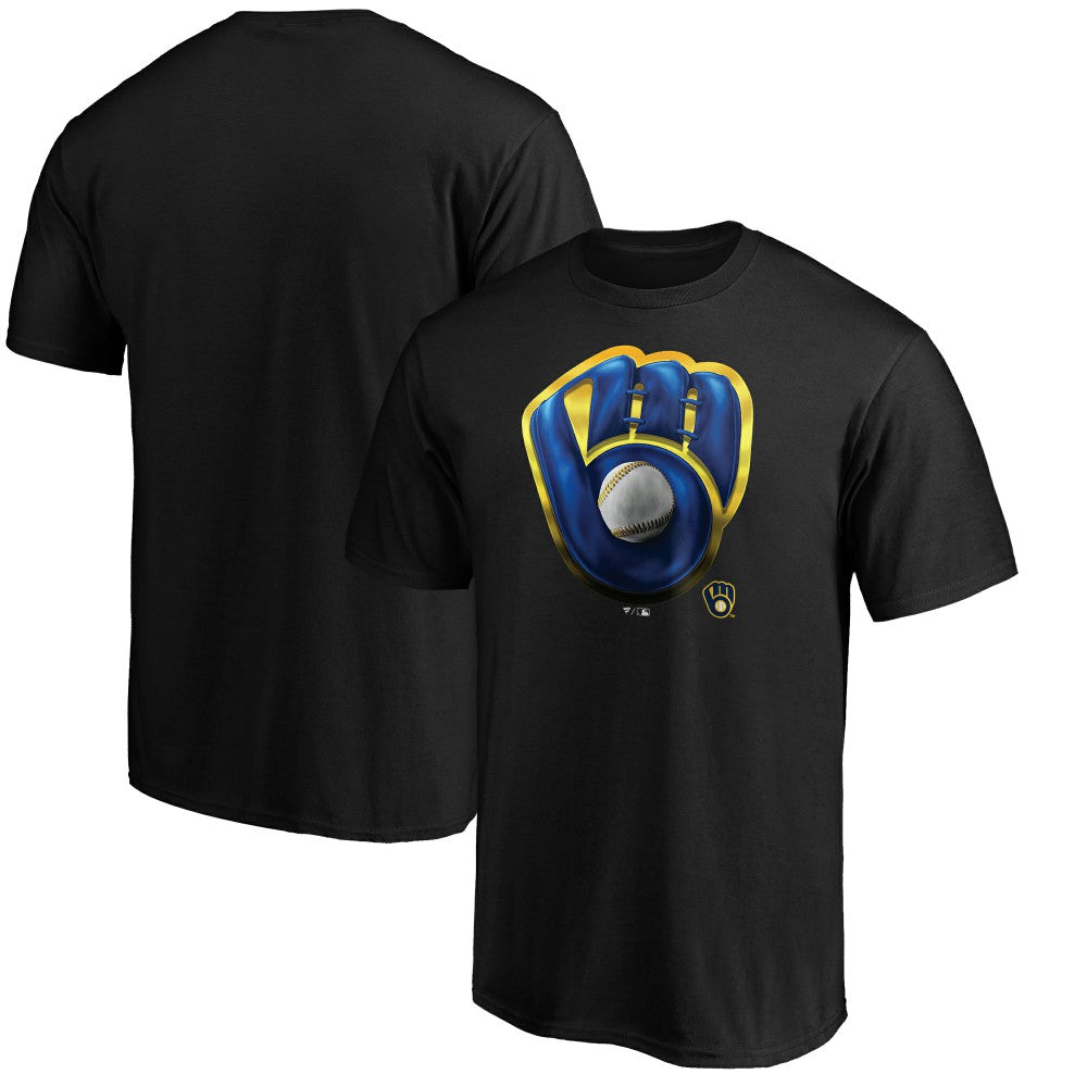 Milwaukee Brewers Midnight Mascot T-Shirt Sale