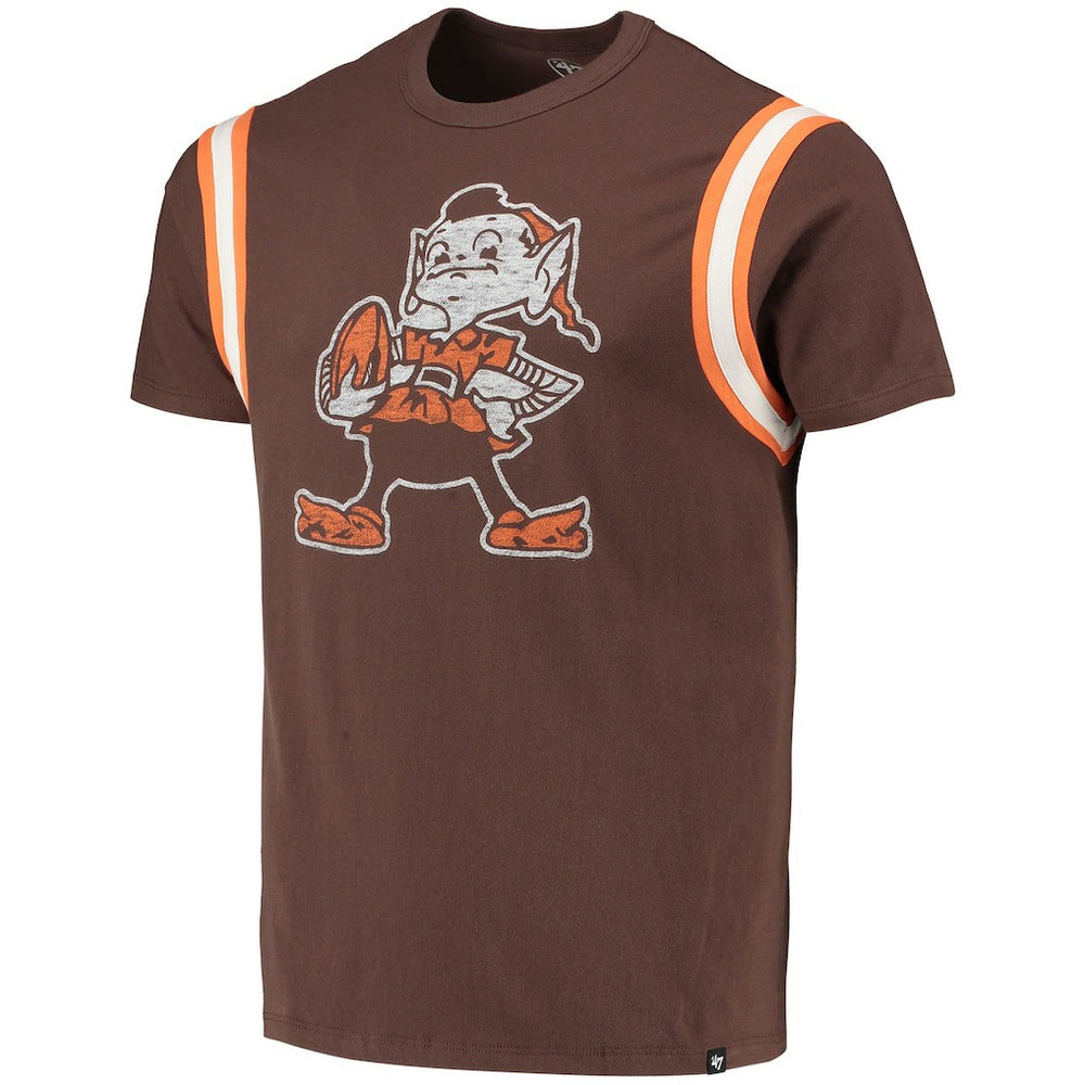 Cleveland Browns '47 Premier Point T-Shirt - Brown - 47 brand