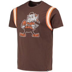 Cleveland Browns '47 Premier Point T-Shirt - Brown - 47 brand