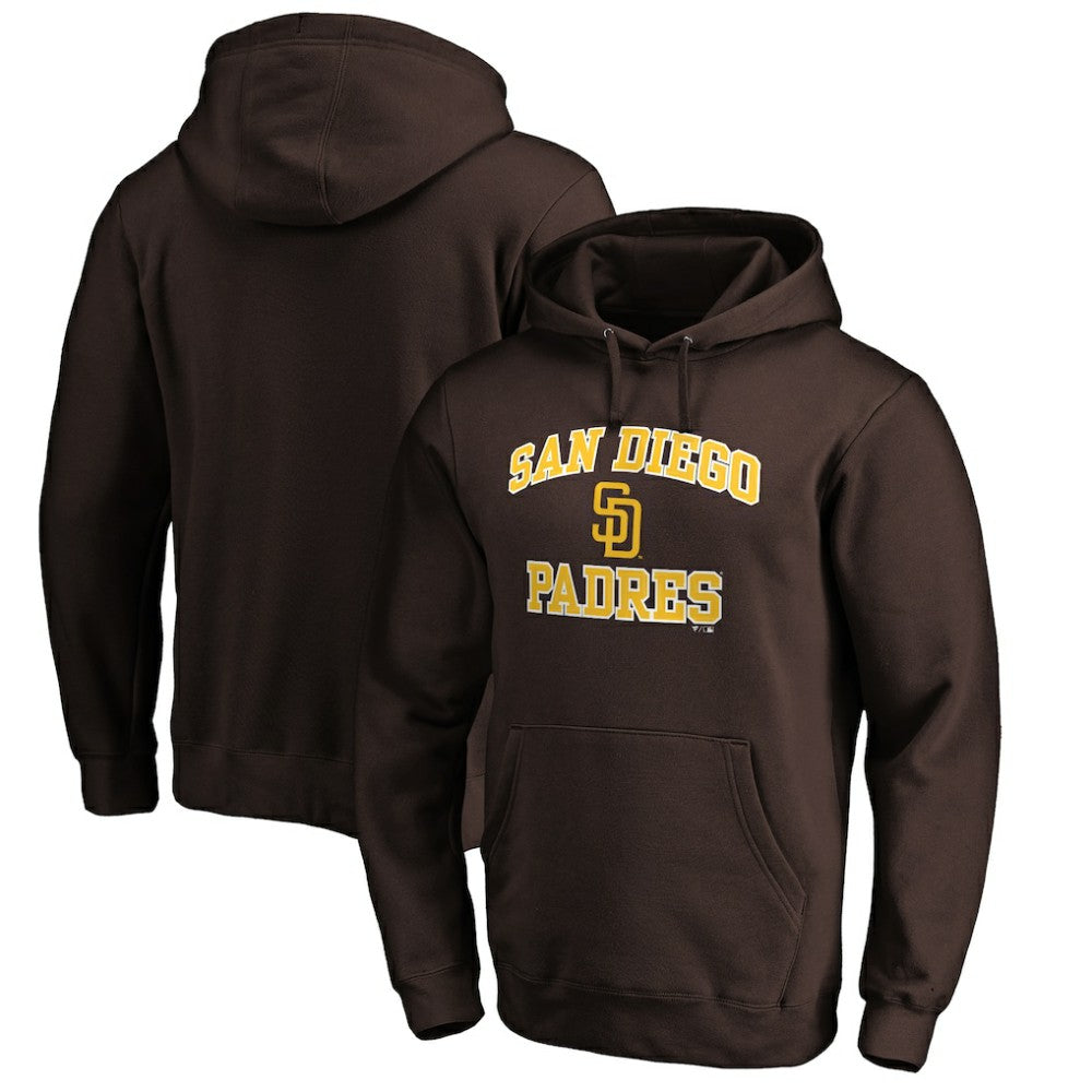 San Diego Padres Fanatics MTO Label Heart & Soul Pullover Hoodie for sale
