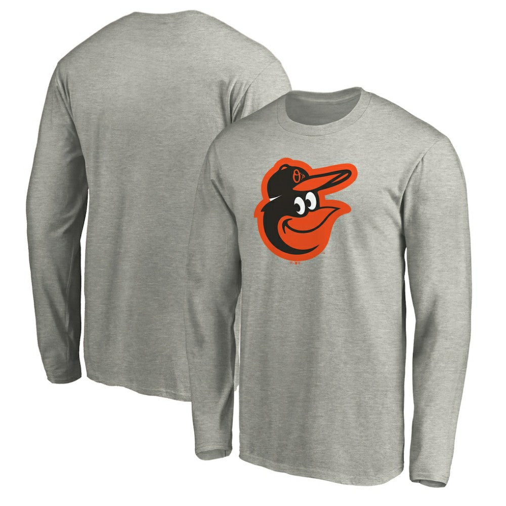 Baltimore Orioles Official Team Logo Long Sleeve T-Shirt Outlet