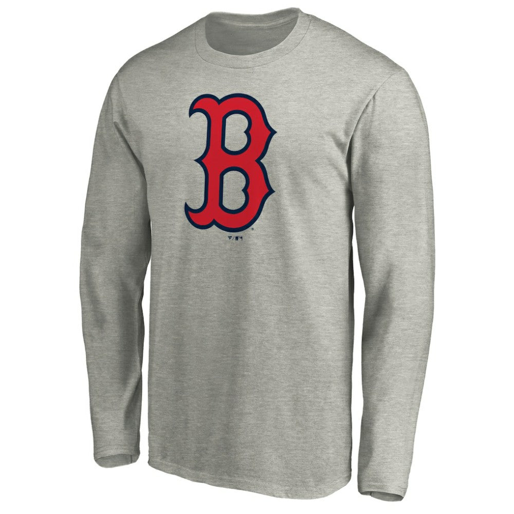 Boston Red Sox Official Team Logo Long Sleeve T-Shirt Outlet