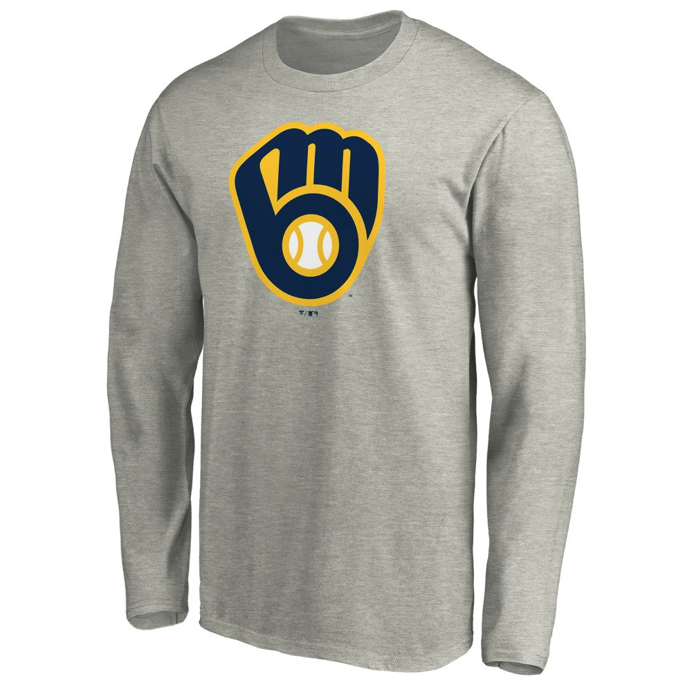 Milwaukee Brewers Official Team Logo Long Sleeve T-Shirt Sale