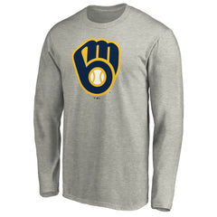 Milwaukee Brewers Official Team Logo Long Sleeve T-Shirt Sale