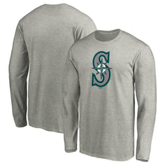 Seattle Mariners Official Team Logo Long Sleeve T-Shirt Discount