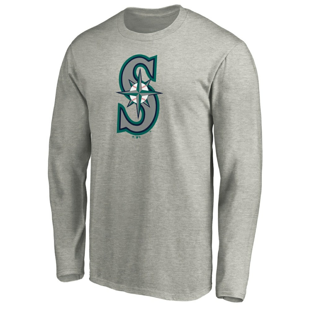 Seattle Mariners Official Team Logo Long Sleeve T-Shirt Discount