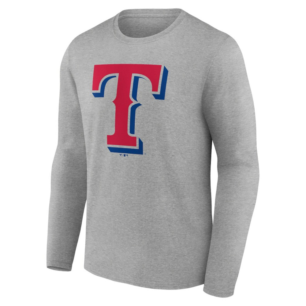 Texas Rangers Official Team Logo Long Sleeve T-Shirt Near Me