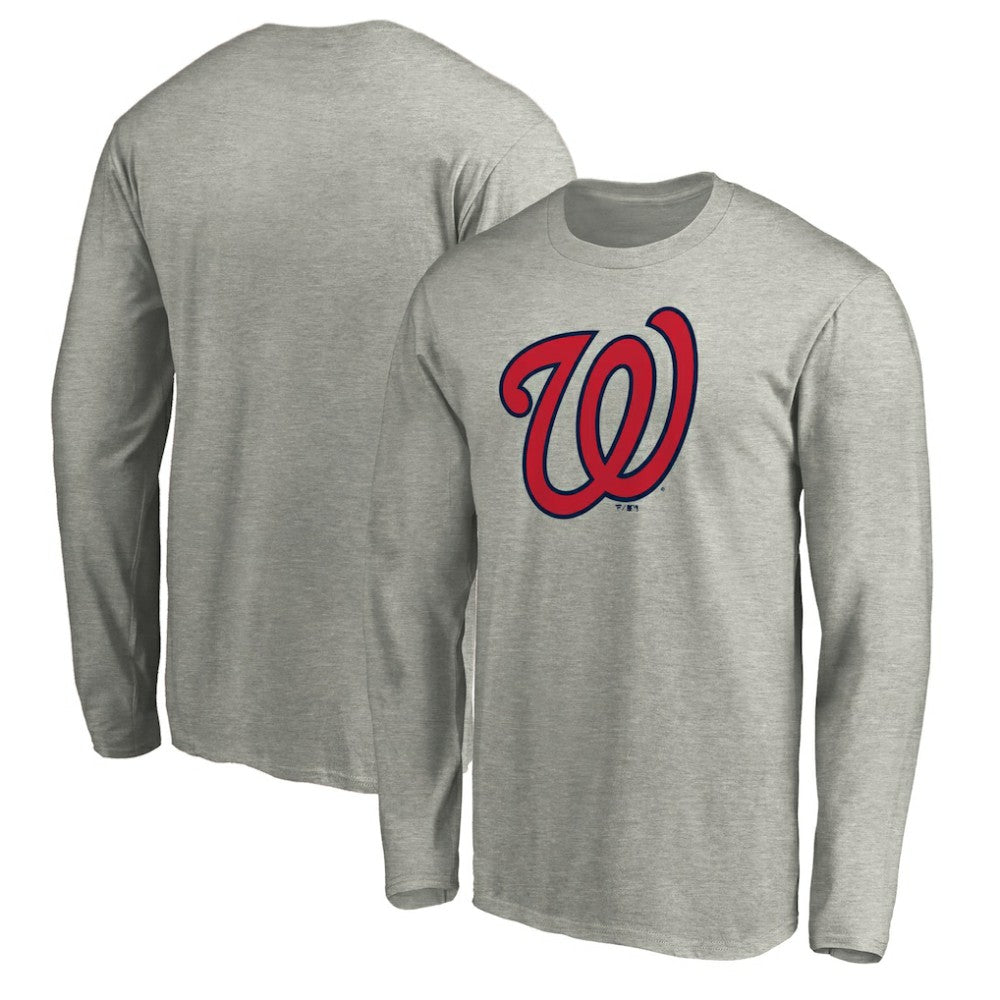 Washington Nationals Official Team Logo Long Sleeve T-Shirt Online