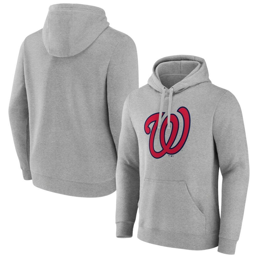 Washington Nationals Official Logo Fitted Pullover Hoodie Online