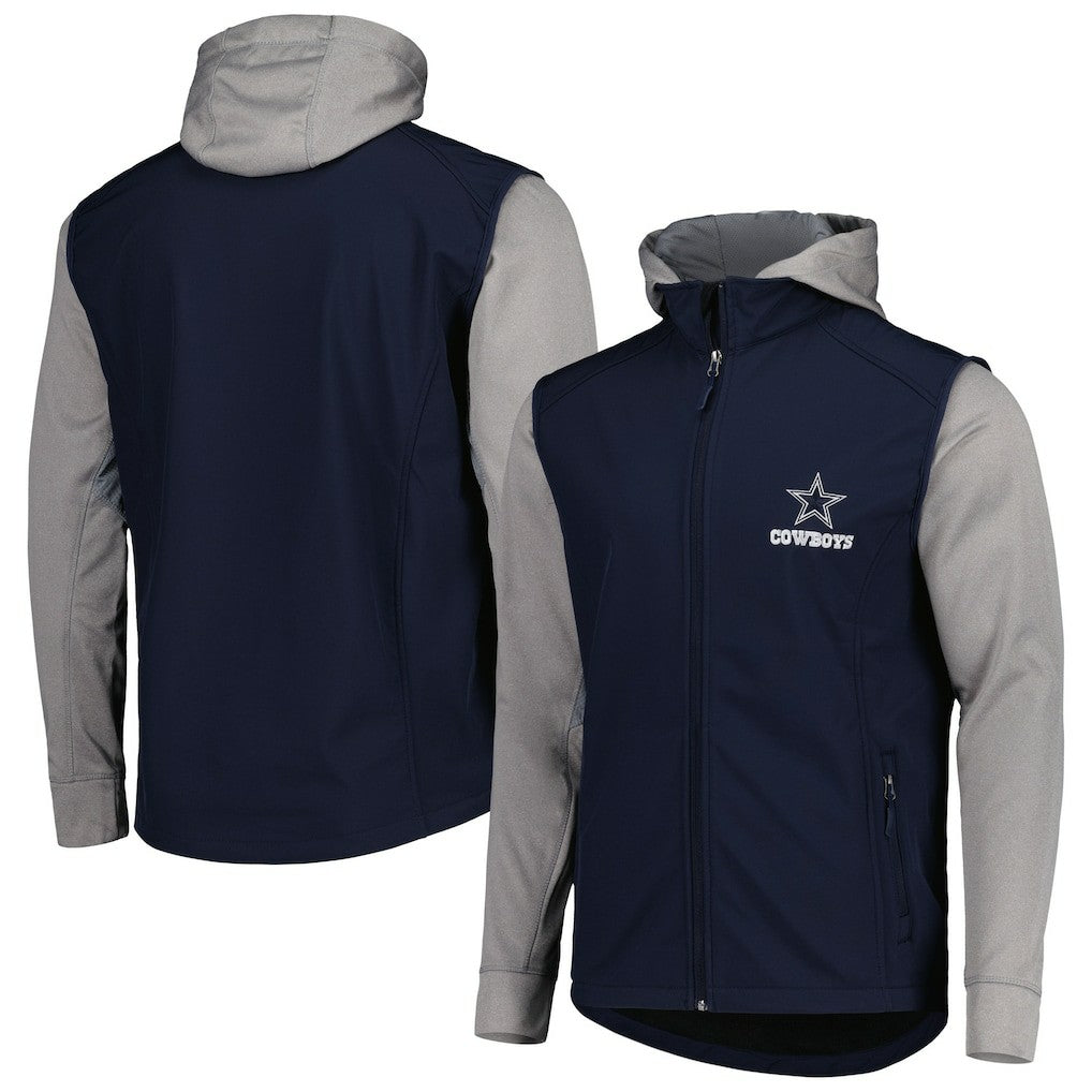 Dallas Cowboys Dunbrooke Alpha Full-Zip Jacket - Navy - NFL