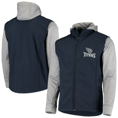 Tennessee Titans Dunbrooke Alpha Full-Zip Jacket - Navy/Gray - NFL