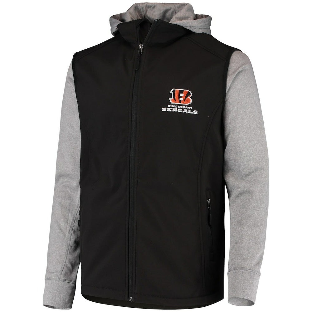 Cincinnati Bengals Dunbrooke Alpha Full-Zip Jacket - Black/Gray - NFL