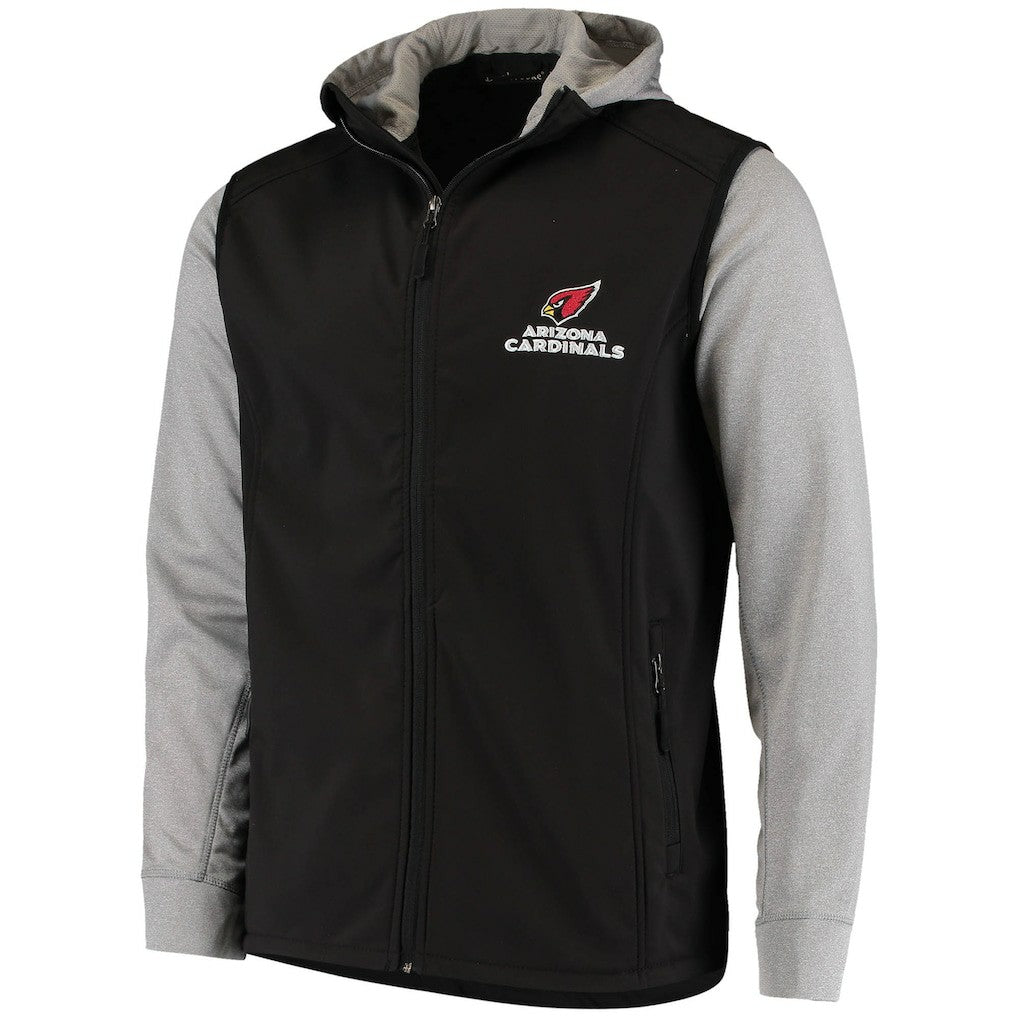 Arizona Cardinals Dunbrooke Alpha Full-Zip Jacket - Black/Gray - NFL