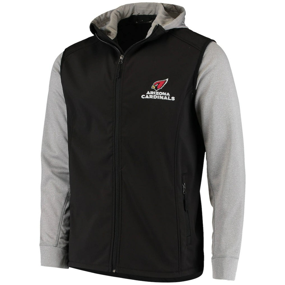 Arizona Cardinals Dunbrooke Alpha Full-Zip Jacket - Black/Gray - NFL