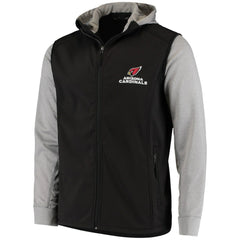 Arizona Cardinals Dunbrooke Alpha Full-Zip Jacket - Black/Gray - NFL
