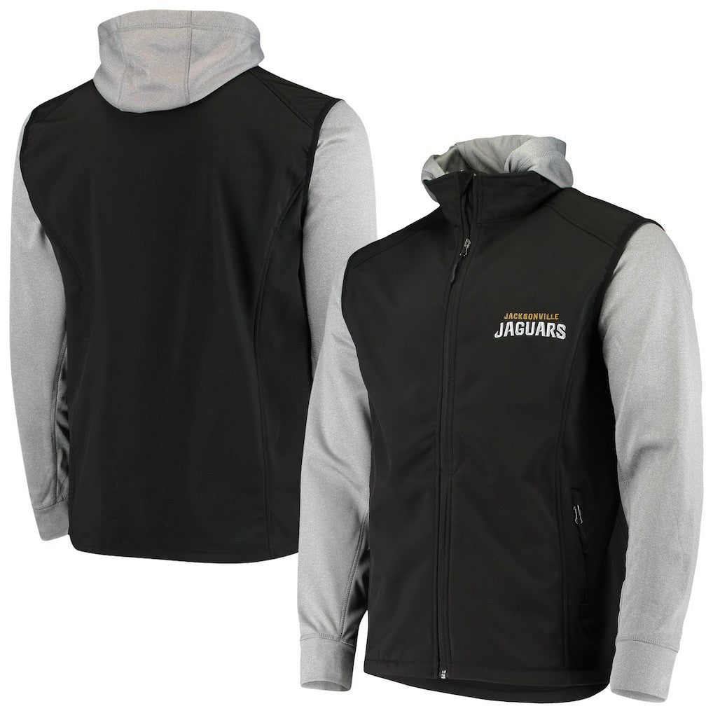 Jacksonville Jaguars Dunbrooke Alpha Full-Zip Jacket - Black/Gray - NFL