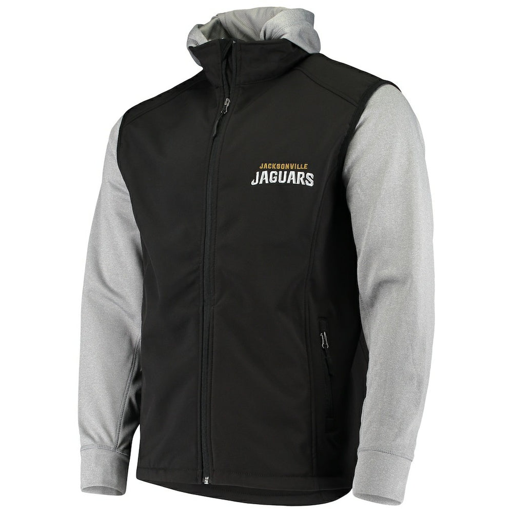 Jacksonville Jaguars Dunbrooke Alpha Full-Zip Jacket - Black/Gray - NFL