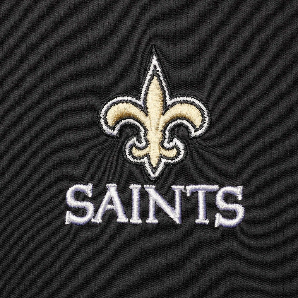 New Orleans Saints Dunbrooke Alpha Full-Zip Jacket - Black/Gray - NFL
