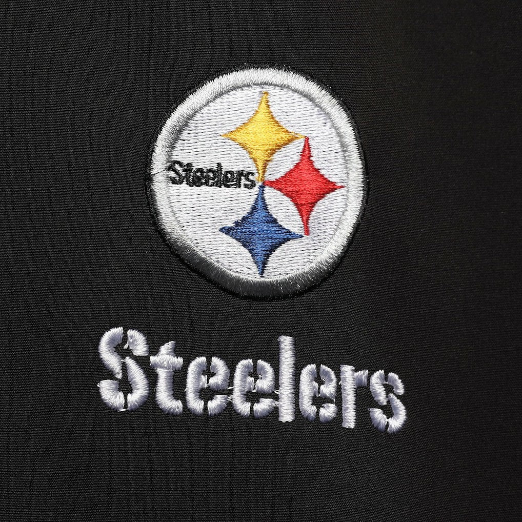 Pittsburgh Steelers Dunbrooke Alpha Full-Zip Jacket - Black/Gray - NFL