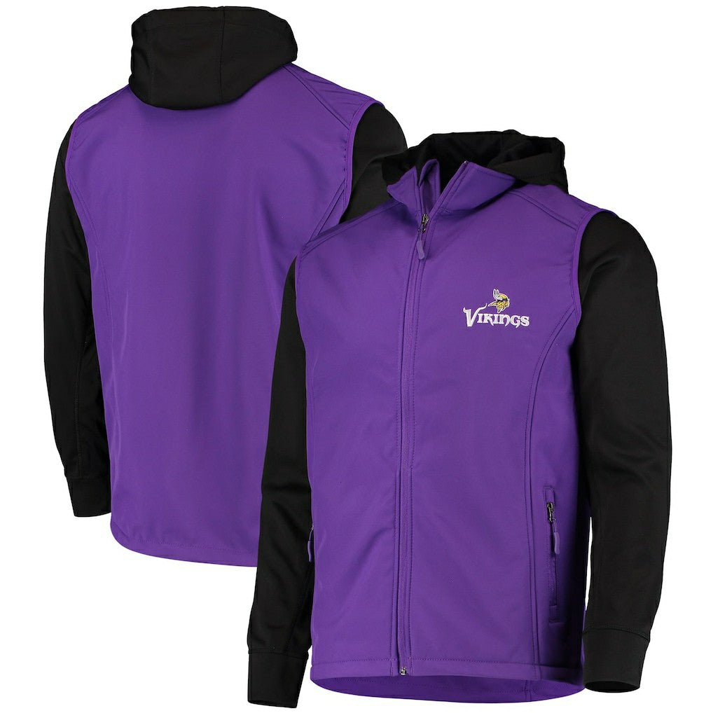 Minnesota Vikings Dunbrooke Alpha Full-Zip Jacket - Purple/Black - NFL