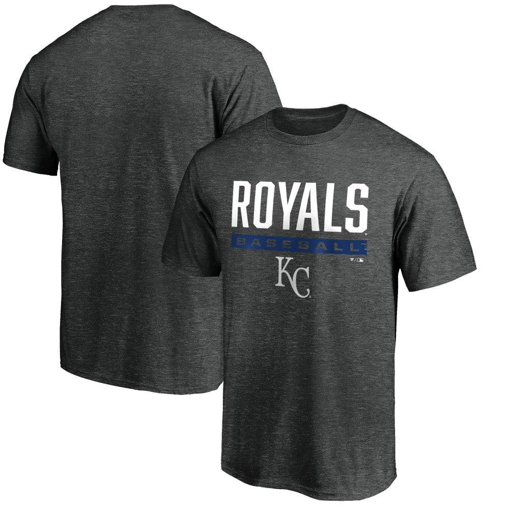 Kansas City Royals Win Stripe Logo T-Shirt Outlet