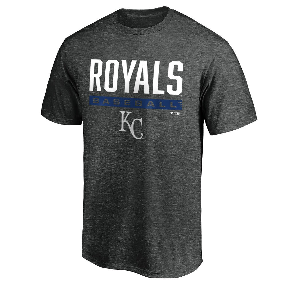 Kansas City Royals Win Stripe Logo T-Shirt Outlet