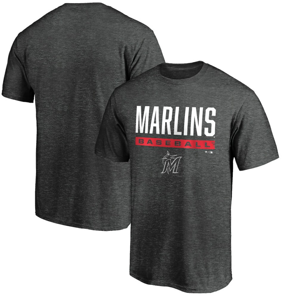 Miami Marlins Win Stripe Logo T-Shirt II Sale