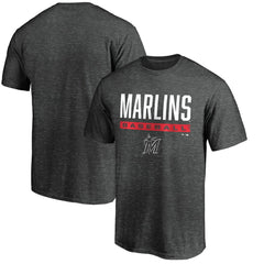 Miami Marlins Win Stripe Logo T-Shirt II Sale