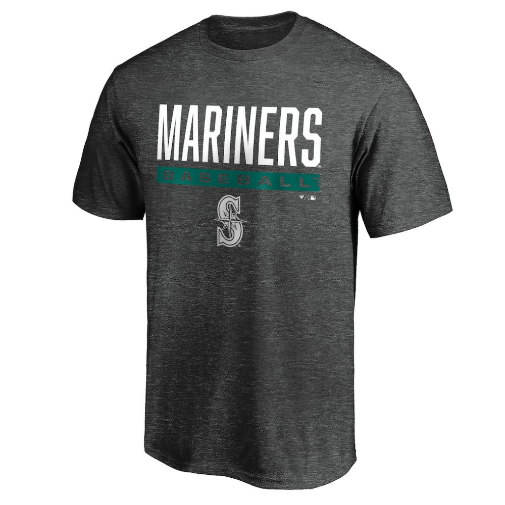 Seattle Mariners Win Stripe Logo T-Shirt Outlet