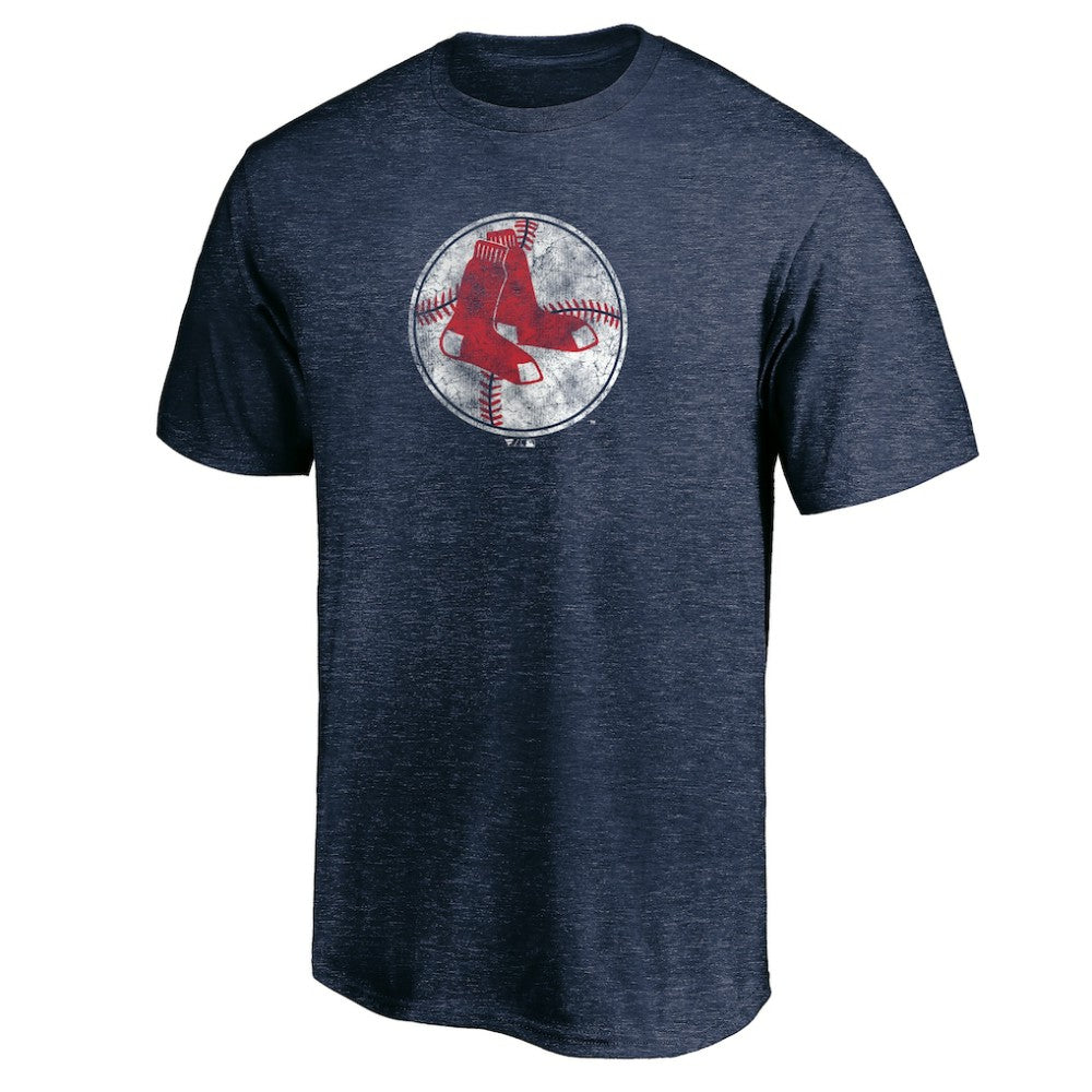 Boston Red Sox Cooperstown Collection True Classics Throwback Logo Tri-Blend T-Shirt Outlet