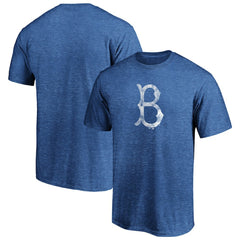 Brooklyn Dodgers Cooperstown Collection True Classics Throwback Logo Tri-Blend T-Shirt for sale