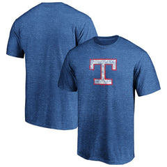 Texas Rangers Cooperstown Collection True Classics Throwback Logo Tri-Blend T-Shirt Discount