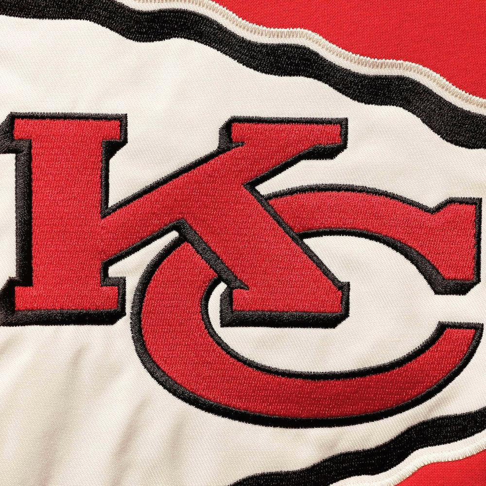 Kansas City Chiefs '47 Lacer V-Neck Pullover Hoodie - Red/Gold - 47 brand