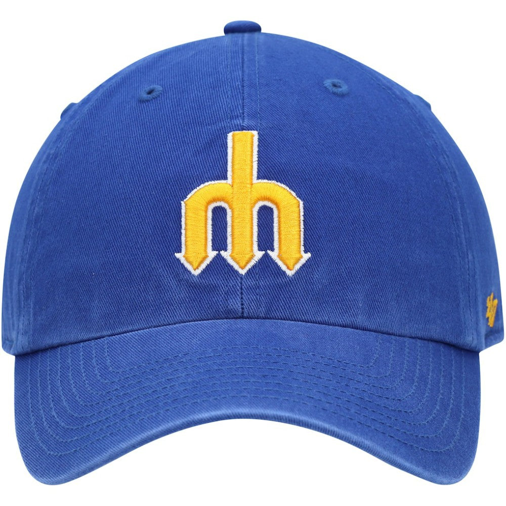 Seattle Mariners '47 1977 Logo Cooperstown Collection Clean Up Adjustable Hat Outlet