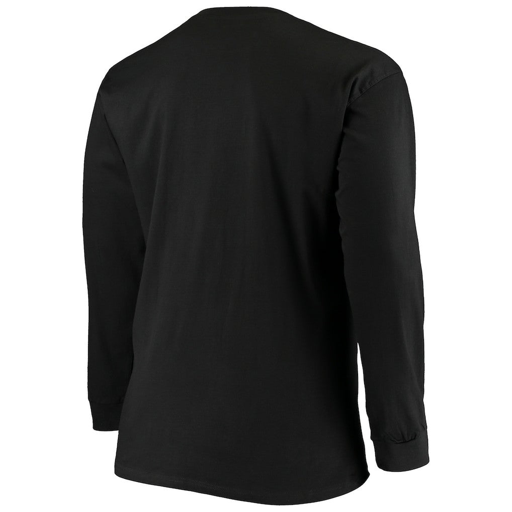 Jacksonville Jaguars Big & Tall Color Pop Long Sleeve T-Shirt - Black - Fanatics