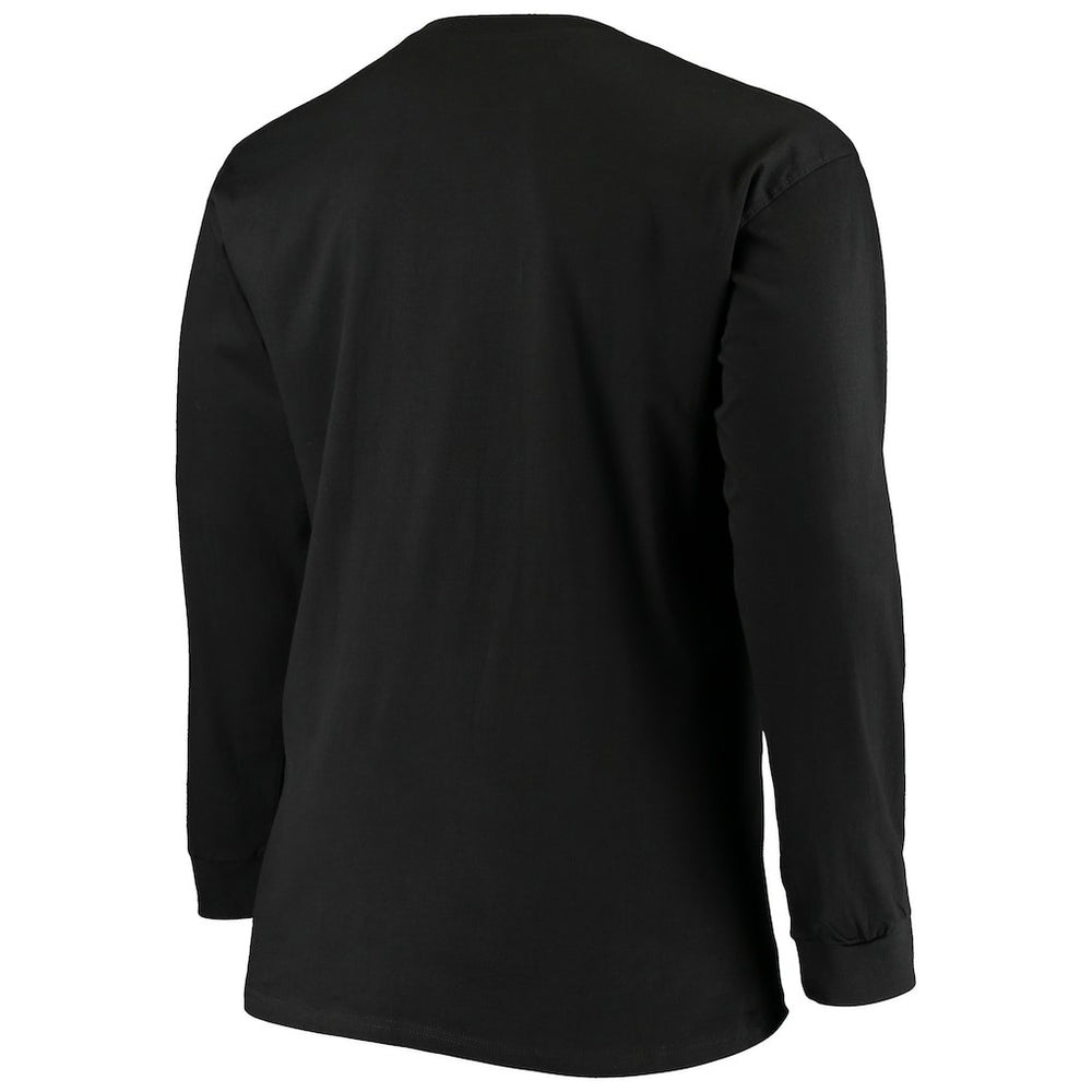Jacksonville Jaguars Big & Tall Color Pop Long Sleeve T-Shirt - Black - Fanatics