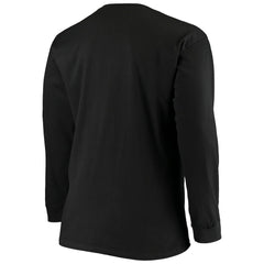 Jacksonville Jaguars Big & Tall Color Pop Long Sleeve T-Shirt - Black - Fanatics