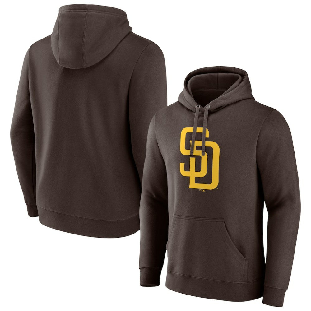 San Diego Padres Official Logo Fitted Pullover Hoodie Outlet
