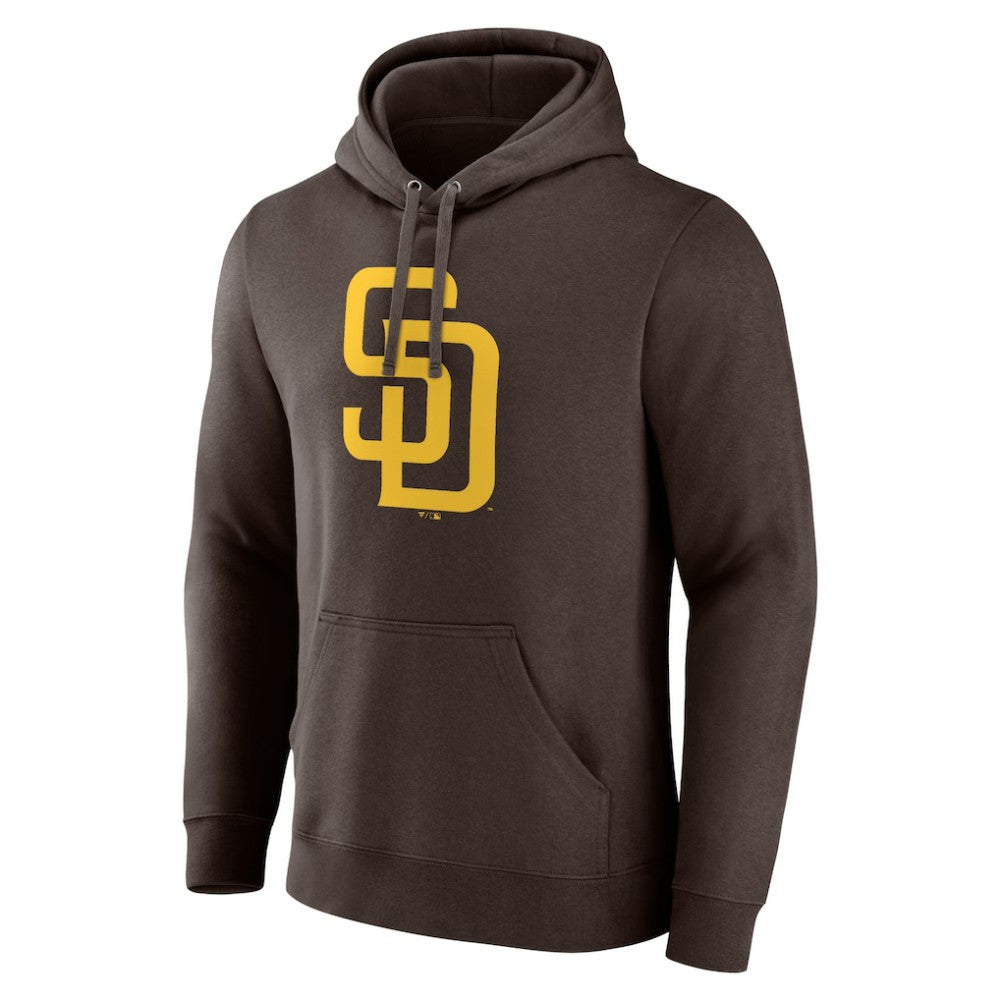 San Diego Padres Official Logo Fitted Pullover Hoodie Outlet