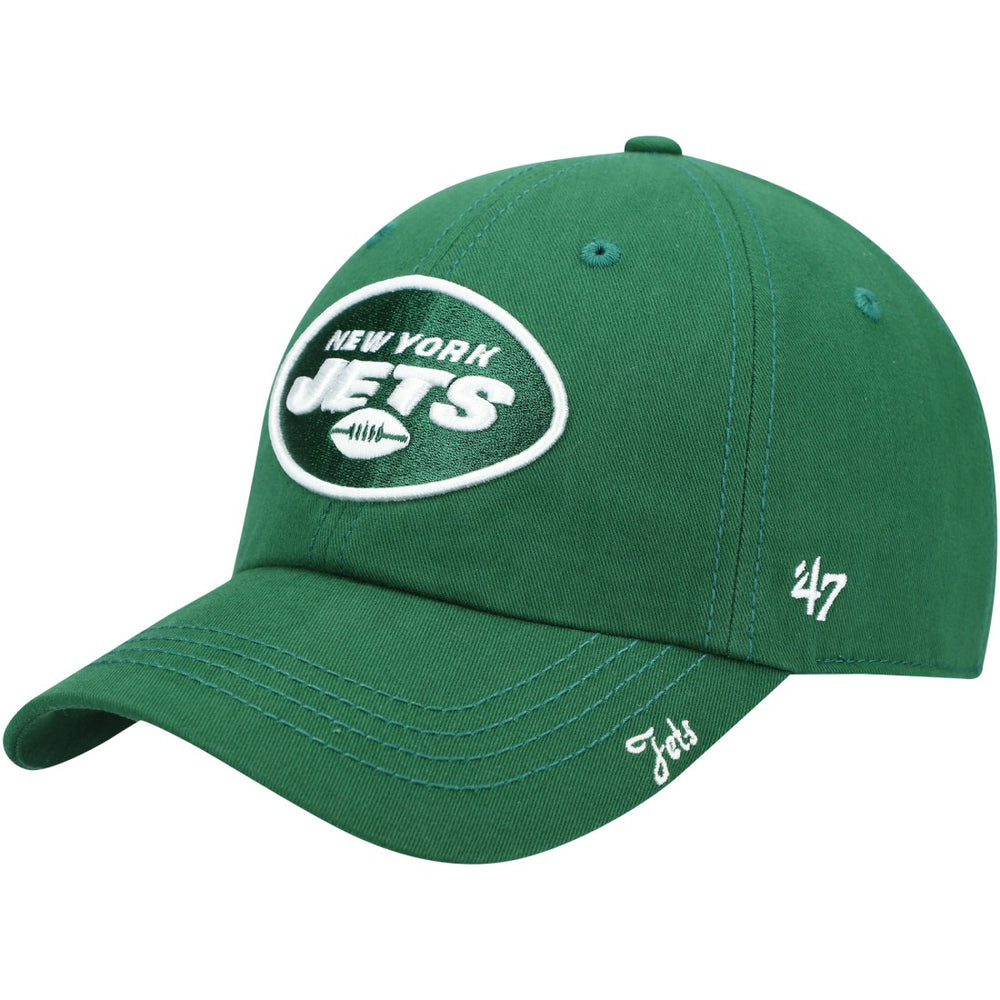 New York Jets '47 Women's Miata Clean Up Primary Adjustable Hat - Green - 47 brand