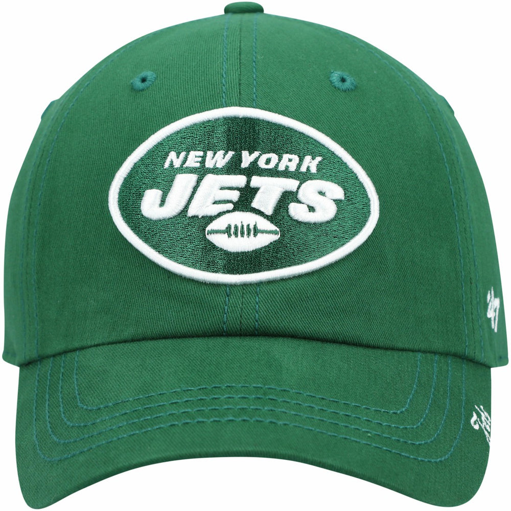 New York Jets '47 Women's Miata Clean Up Primary Adjustable Hat - Green - 47 brand