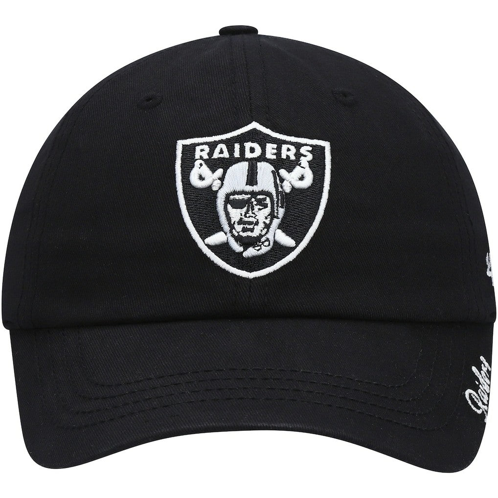 Las Vegas Raiders '47 Women's Miata Clean Up Primary Adjustable Hat - Black - 47 brand