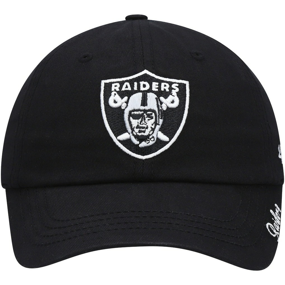 Las Vegas Raiders '47 Women's Miata Clean Up Primary Adjustable Hat - Black - 47 brand