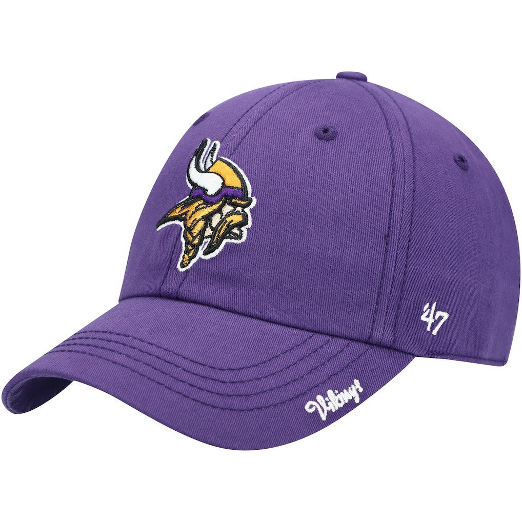 Minnesota Vikings '47 Women's Miata Clean Up Primary Adjustable Hat - Purple - 47 brand